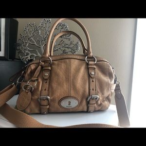Fossil leather bag